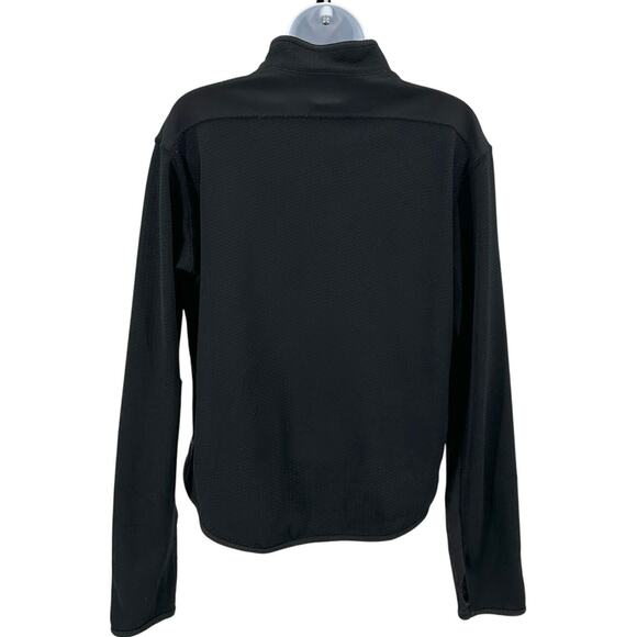 Columbia Titanium Sweatshirt WMNS M Black 1/4 Zip Athletic Mock Neck Athleisure - Picture 3 of 9